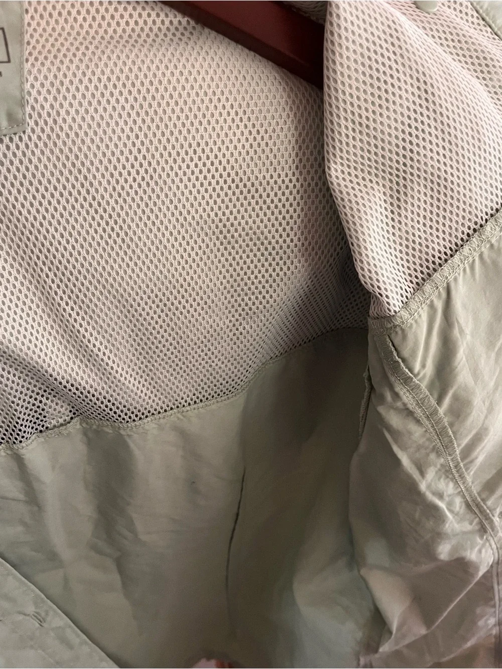 L.L. Bean Men's Lightweight Shirt Jacket in Sage Green